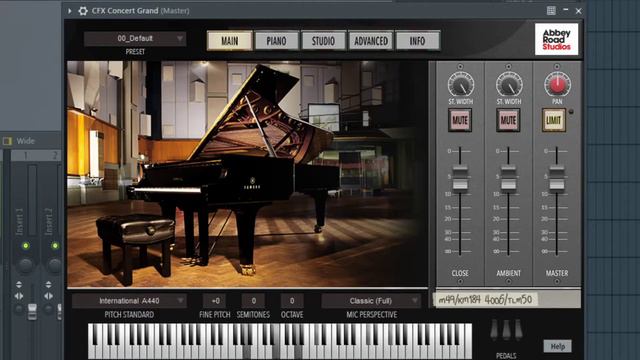 Yamaha Concert Grand CFX - VST playing only смотреть онлайн