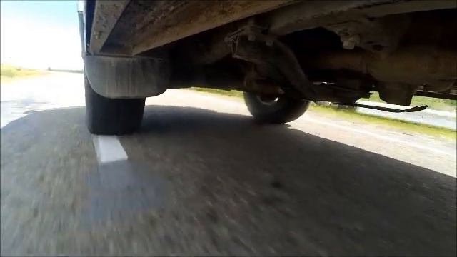 Работа подвески Сурфа на асфальте. смотреть онлайн