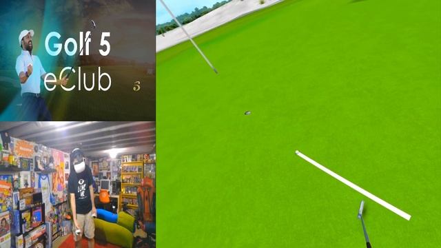Golf 5 eClub VR Oculus Quest 2 Gameplay + Impressions - Finally a Real Golf Simulator in VR! смотреть онлайн