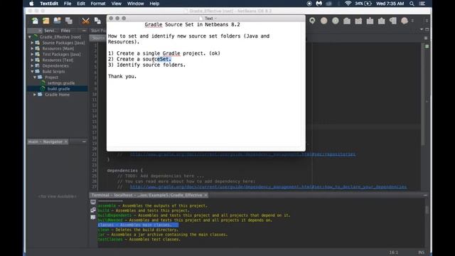 Gradle SourceSets in Netbeans 8.2 смотреть онлайн