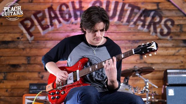 No Talking...Just Tones | Epiphone Crestwood Custom (Tremotone) Cherry смотреть онлайн