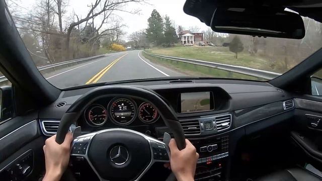 2016 Mercedes-Benz E63s AMG POV Experience смотреть онлайн