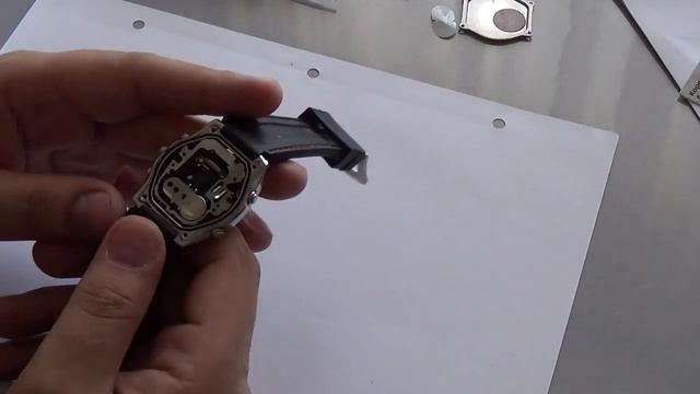 замена батарейки в часах касио эдифайс (casio edifice)EFA 120 модуль 4334 смотреть онлайн