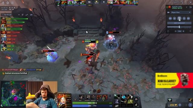 МАЙКТРАХЕР НА РАЗБОРЕ у ДАХАКА! / ОДИН из САМЫХ СМЕШНЫХ РАЗБОРОВ! / Ember Spirit Dota 2 смотреть онлайн
