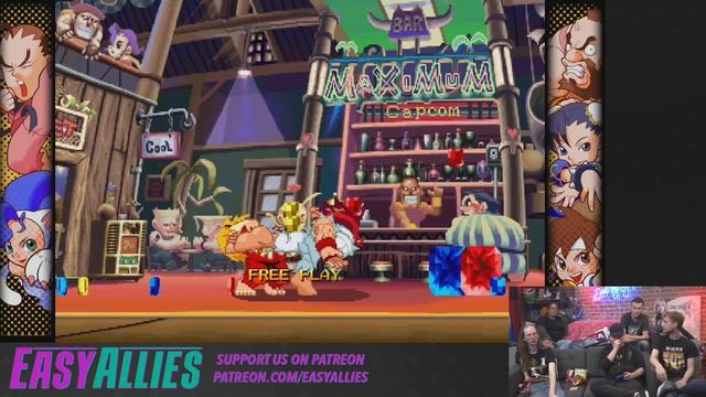 Easy Allies Plays Capcom Fighting Collection - Ben's Last Group Stream смотреть онлайн