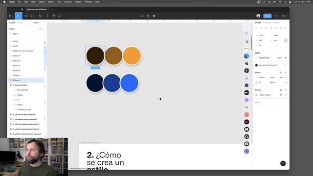 Cómo hacer estilos de color de forma masiva en Figma смотреть онлайн