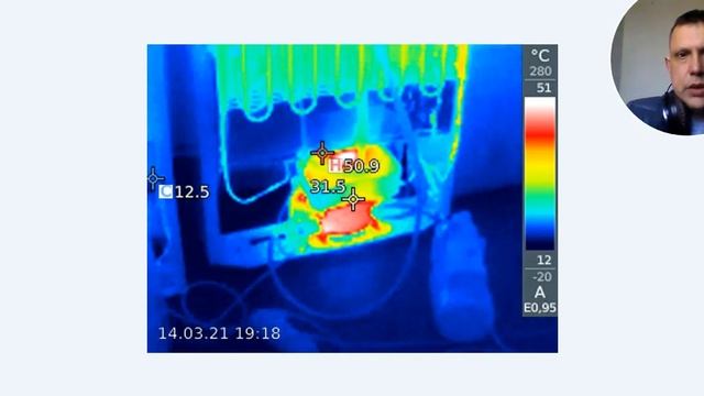 Обследование тепловизором работы холодильника. Как работает система с фреоном в холодильнике. смотреть онлайн