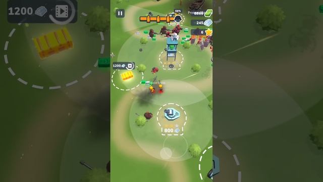 Army Defence - Gameplay Walkthrough Part 2 War Commander Base Defense level 4 (iOS, Android) смотреть онлайн