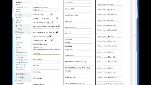 Blog Setup - Social Media Widget Wordpress Plugin смотреть онлайн