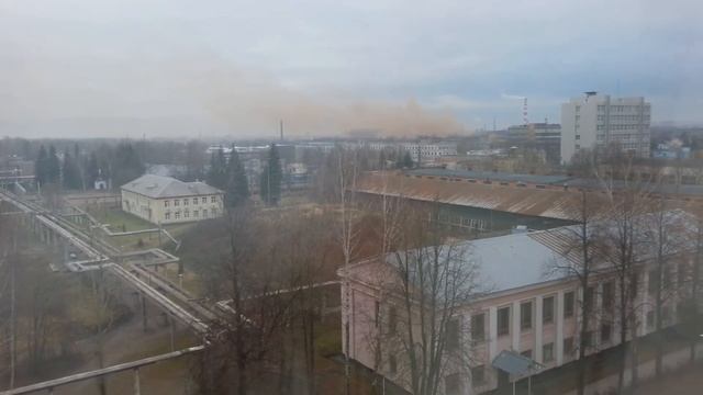 Выброс 2.Выброс с завода "Электросталь"-2. Emissions and pollution from "Electrostal" plant-2 смотреть онлайн