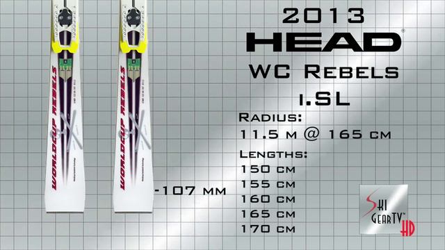 2013 Head WC Rebels "i.SL" Race Schi-Produktbesprechung смотреть онлайн