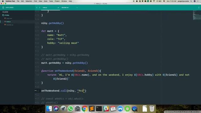 JavaScript, This Keyword, Call, Apply, Bind смотреть онлайн