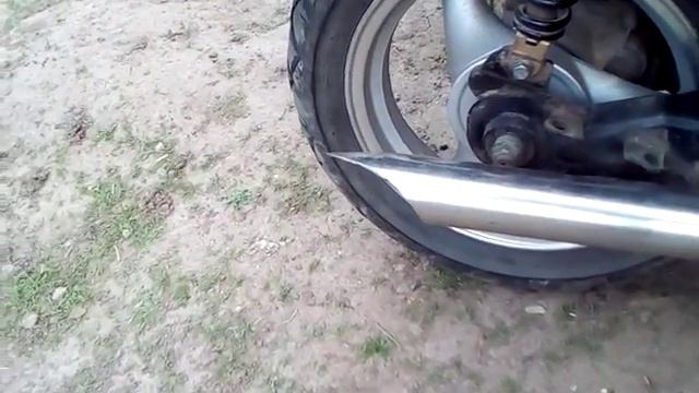 Четкий прямоток на китайском скутере! смотреть онлайн