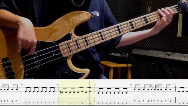 The cranberries- Zombie (貝斯bass cover with tabs) смотреть онлайн