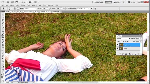 Vídeo aula Photoshop cs5 - Clone Stamp Tool - Aula 11 смотреть онлайн