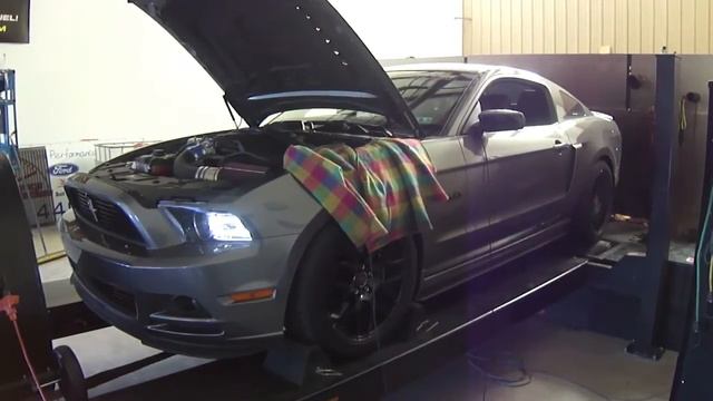 2013 Ford Mustang GT/CS N/A 6MT Dyno Pull смотреть онлайн