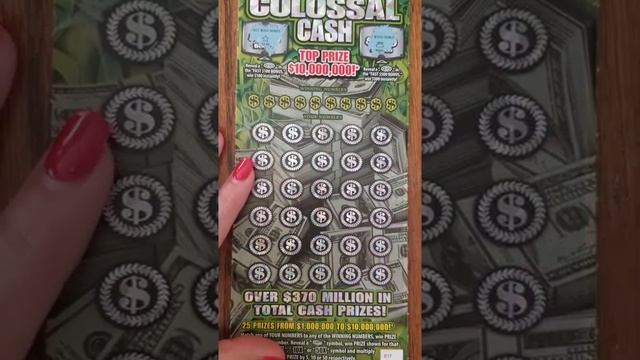 SCRATCH OFF LOTTERY TICKETS [2019] Mega Cash Scratch Ticket смотреть онлайн