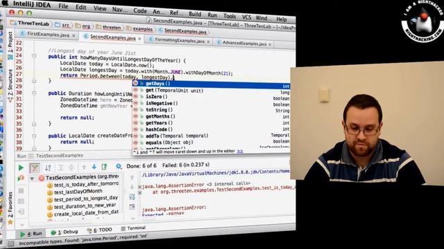 Learn Java 7,8 - Date and Time смотреть онлайн