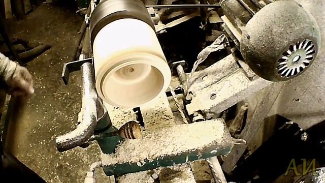 Шкатулка -  жёлудь на токарном станке.Casket - An Acorn On A Lathe.