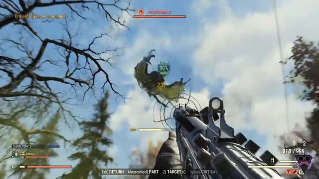 Fallout 76 Weapon Spotlight - Bloodied Radium Rifle with Faster Fire Rate - Does it Really Suck? смотреть онлайн
