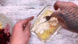 Вегетарианская селёдка под шубой. Как приготовить селедку под шубой без селёдки