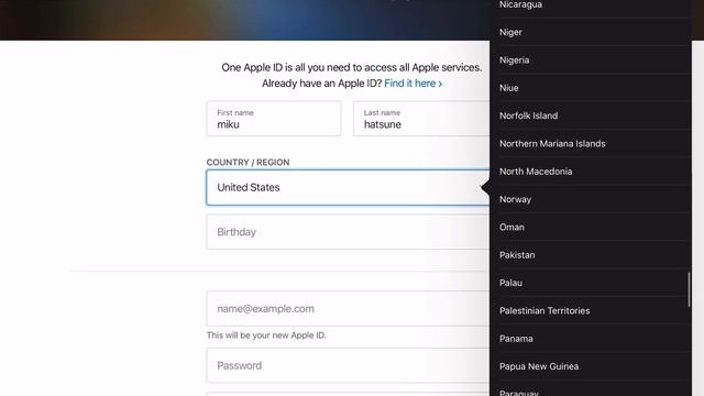 create japanese apple id смотреть онлайн