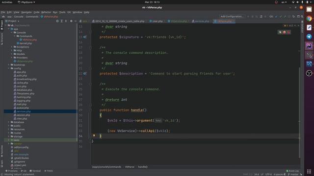 Laravel 8 & VK Api: парсинг с внешних ресурсов, Jobs смотреть онлайн