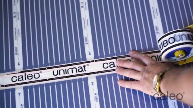 Монтаж инфракрасного пленочного теплого пола CALEO SILVER смотреть онлайн