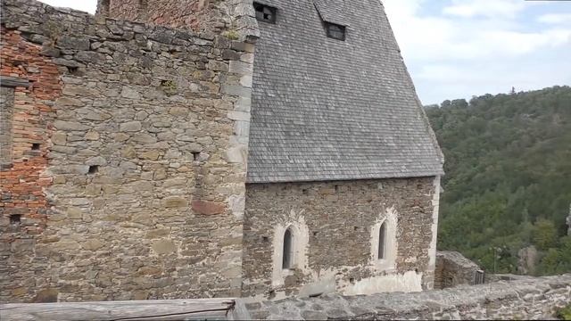 Tour of the castle ruins Aggstein (Lower Austia) Austria jop TV Travel смотреть онлайн