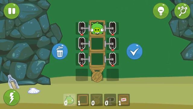 Bad Piggies-Сумасшедший транспорт смотреть онлайн