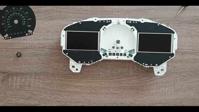 Разборка приборов и замена шкал Ford Fusion usa смотреть онлайн