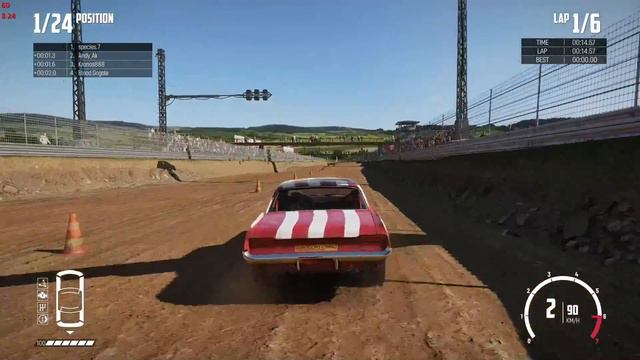 Let's Play Wreckfest Career pt.2 Crash Canyon Nad Demo-Derby!! смотреть онлайн