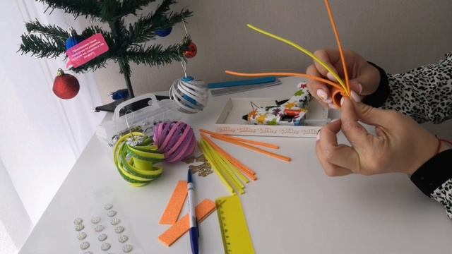 Новогодняя игрушка на Елку из фоамирана своими руками. смотреть онлайн