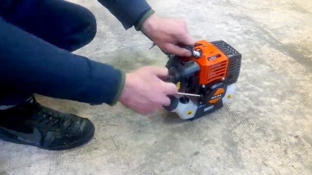 Триммер Акита проверка искры, возгорание смотреть онлайн