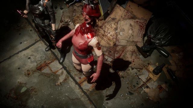 MK11 Ryona：Cassie Cage Fatalities and Brutalities on Skarlet [requested] смотреть онлайн