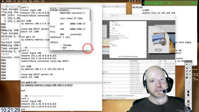 day 60 - LAB MARATHON, continued, EIGRP review смотреть онлайн