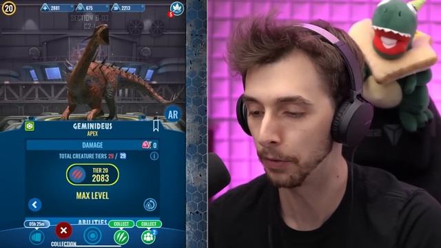 GIANT FROGS AND NEW CREATURES!!! - Jurassic World Alive смотреть онлайн