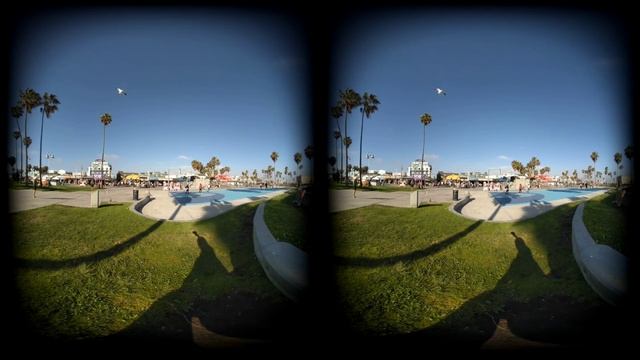 VR180 Slice of Life - Venice Beach Basketball Court смотреть онлайн