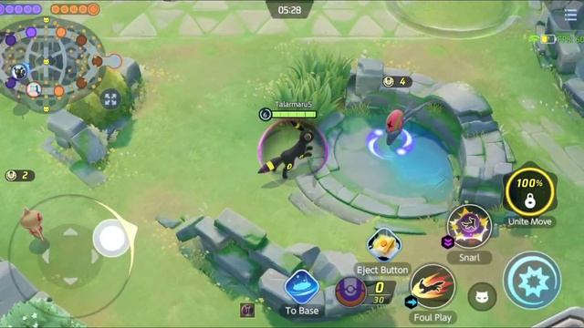 UMBREON tutorial in just 4 minutes | How to play umbreon Pokemon unite смотреть онлайн