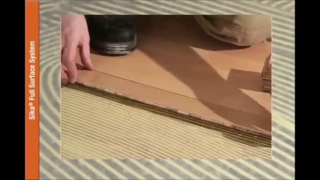 Клей паркета и доски на стяжку укладка без фанеры SikaBond T54 FC Parquet смотреть онлайн