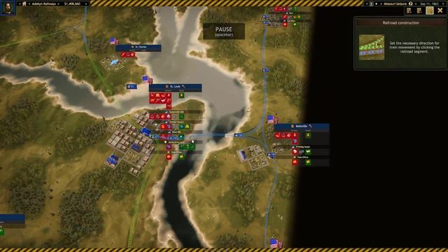 S10:E9 Railroad Corporation - Civil War DLC - Mission 3 - Missouri Seizure - Part 3 смотреть онлайн