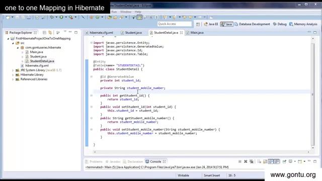 Hibernate Tutorial part 8 One to One Mapping using Annotations смотреть онлайн