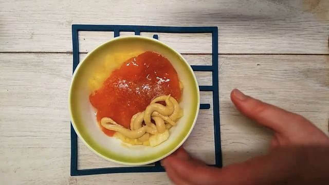 Мидии, запечённые с ананасом и соусом чили. Интересная закуска к белому вину смотреть онлайн