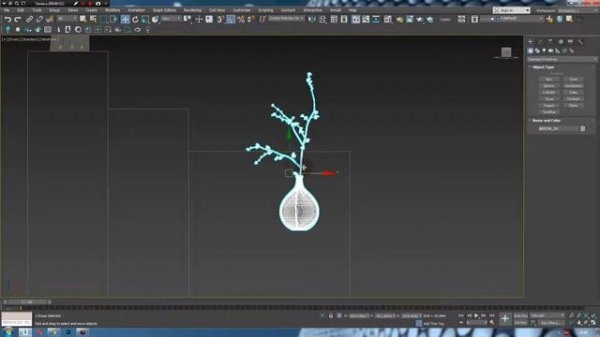 Select and Place инструмент в 3ds Max