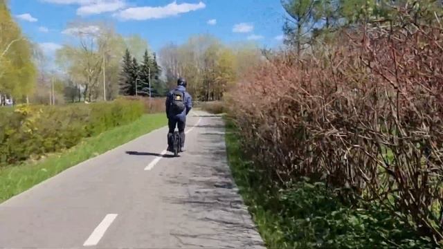 Марьино парк электросамокат KUGOO M4 PRO и моноколесо. смотреть онлайн
