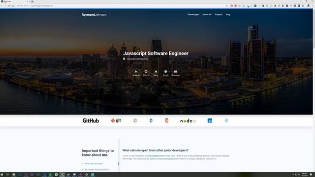 Jr. Developer Portfolios REAL EXAMPLES - Are They JOB READY? #grindreel смотреть онлайн