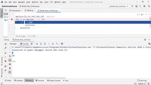 Python- Break,Continue and Pass in Loops: Most Detailed discussion смотреть онлайн