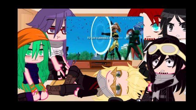 ?Pro héroes reaccionan a MLB//créditos en la descripción//glmv//gacha club смотреть онлайн