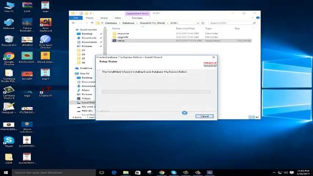 How to install and configure Oracle database смотреть онлайн