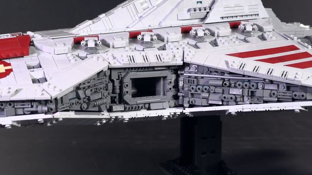 Custom LEGO Venator Star Destroyer! + Complete Hangar Interior